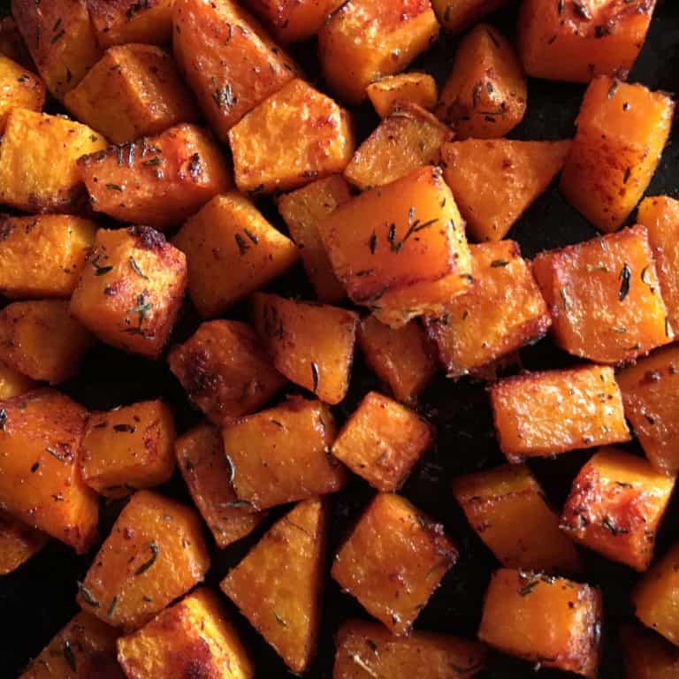 Oven-Roasted Butternut Squash