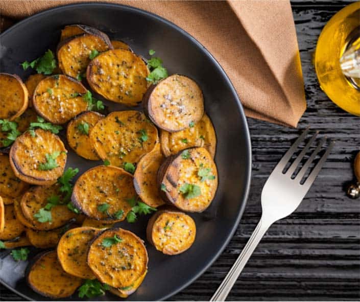 Butter Roasted Sweet Potatoes 4