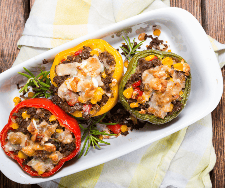 Taco stuffed bell peppers 5