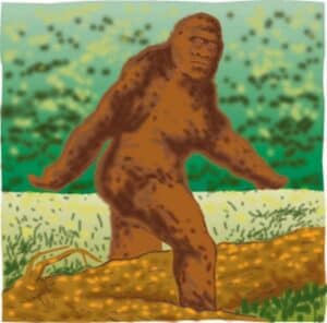 The term Bigfoot is used to describe a legendary race of ape men all over the world.