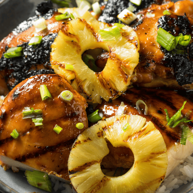 Pineapple Bacon Salsa Chicken