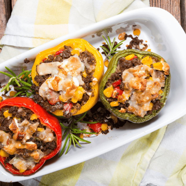 Taco stuffed bell peppers 5